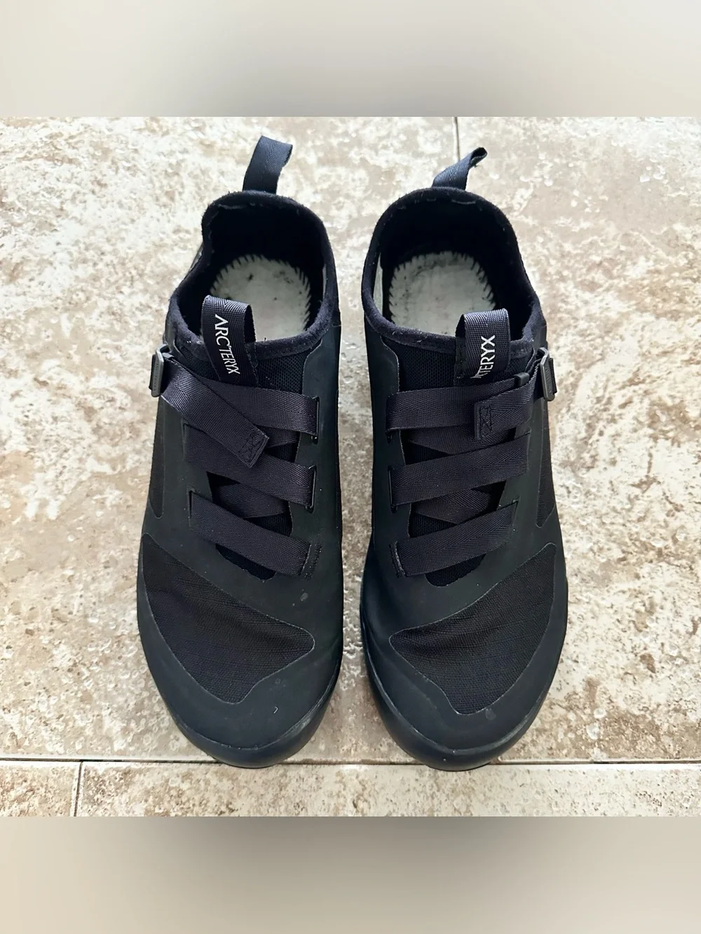 Arc'teryx Mens Black Slip-On Trail Shoe